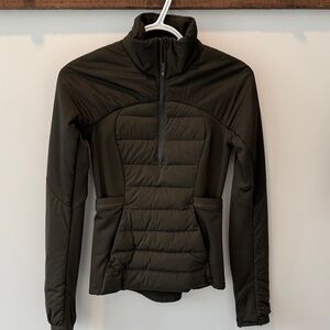 Lululemon Down For It All Jacket Olive